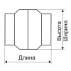 Высокотемпературный канальный вентилятор AirWay VOK T Производитель: АирВэй Артикул: KV9